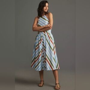 Anthropologie Maeve Halter Midi Sundress